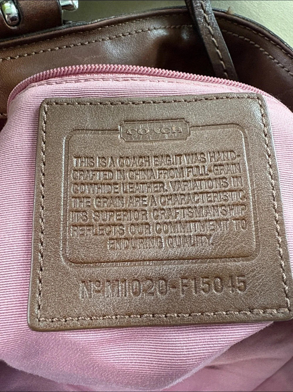 Coach shoulder bag